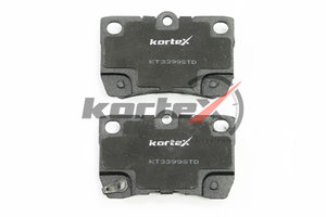 Изображение 4, KT3399STD Колодки тормозные LEXUS GS, IS (05-) задние (4шт.) KORTEX