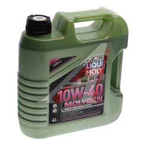 Изображение 2, 8538 Масло моторное MOLYGEN NEW GENERATION 10W40 синт.4л LIQUI MOLY