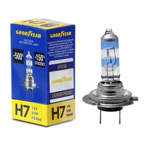 Изображение 2, GY017150 Лампа 12V H7 55W PX26d +150% Premium GOODYEAR
