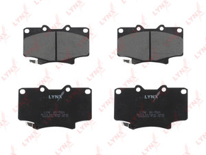 Изображение 2, BD7504 Колодки тормозные TOYOTA Land Cruiser (90-99) передние (4шт.) LYNX