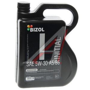 Изображение 1, 188331 Масло моторное INITIAL HC 5W30 синт.5л BIZOL