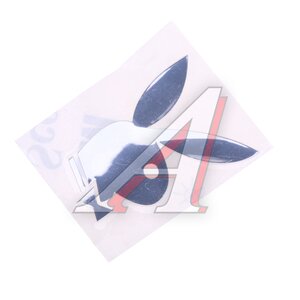 Изображение 2, PKTA 055 Наклейка металлическая "PlayBoy" 25х25мм MASHINOKOM