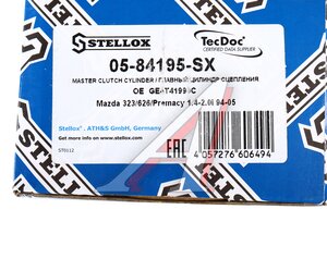 Изображение 5, 05-84195-SX Цилиндр сцепления главный MAZDA 323 (98-) STELLOX