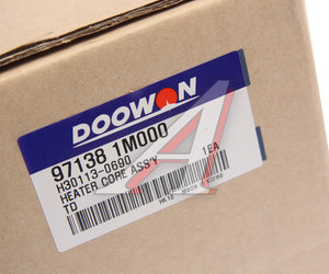 Изображение 3, 97138-1M000 Радиатор отопителя KIA Cerato (08-) DOOWON