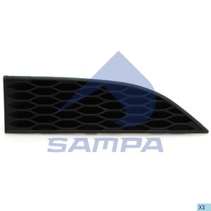 Изображение 2, 18100562 Накладка бампера MERCEDES Actros MP3 в спойлер левая (узкая) SAMPA