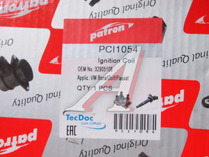 Изображение 5, PCI1054 Катушка зажигания VW T5 (03-), Passat (96-00) AUDI A2 (00-05), A3 (04-13) PATRON