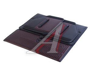 Изображение 2, ZUM8000L  Органайзер в багажник 55х30х30см 3D экокожа черно-коричневый PREMIER