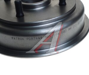 Изображение 3, PDR1441 Барабан тормозной HYUNDAI Atos (98-02) задний (1шт.) PATRON