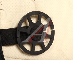 Изображение 3, DES-600 BK/BK Накидка на сиденье алькантара стеганая/эко-кожа черная (2шт.) Designo AUTOPROFI