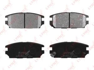 Изображение 2, BD5517 Колодки тормозные MITSUBISHI Lancer (92-98), Galant задние (4шт.) LYNX