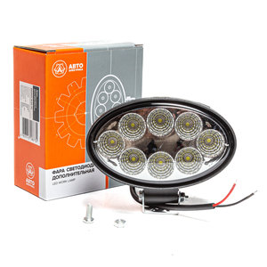 Изображение 1, AE24OV-8LED-PC Фара рабочего света овальная 140х105х57 24Вт 8 светодиодов рассеянный свет AVTOELECTRICA