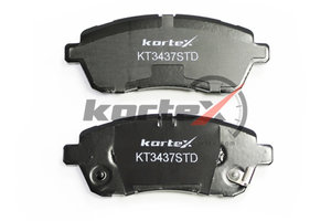 Изображение 2, KT3437STD Колодки тормозные FORD Fiesta (09-) передние (4шт.) KORTEX