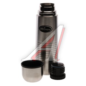 Изображение 3, NB-750 B Термос 0.75л узкая горловина,  в чехле сталь BIOSTAL