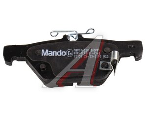 Изображение 4, MBF016028 Колодки тормозные SUBARU Legacy (15-), Outback (15-) задние (4шт.) MANDO