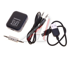 Изображение 2, BC55 black Адаптер Bluetooth автомобильный BOROFONE