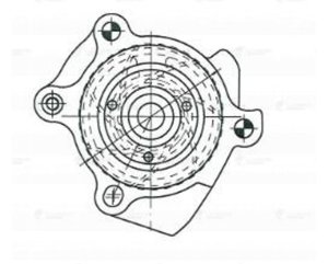 Изображение 4, LWP1863 Насос водяной VW Amarok (10-13) AUDI A1 (10-15) LUZAR