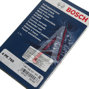 Изображение 3, 1987948337 Ремень приводной поликлиновой 4PK760 BOSCH