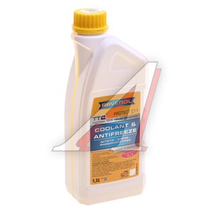 Изображение 1, 1410100-150-01-999 Антифриз желтый Concentrate 1.5л TTC Protect C11 RAVENOL
