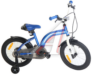Изображение 1, JK18440116B Велосипед 16" 1-ск. (4-6 лет) голубой Beatle STITCH