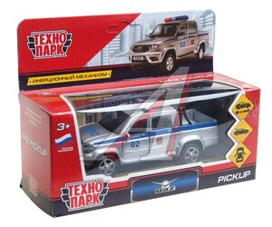 Изображение 1, PICKUP-P Модель автомобиля UAZ PICKUP металлическая 1:43 ТЕХНОПАРК