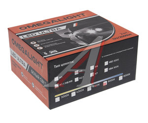 Изображение 4, OLLEDH11UL-2 Лампа светодиодная 12V H11 PGJ19-2 2500Lm (2шт.) Ultra OMEGALIGHT
