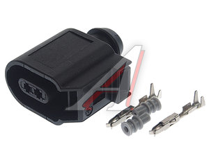 Изображение 1, 7747373 Разъем VW AUDI SEAT SKODA электрический (2-х контактный) TE PARTS