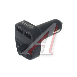 Изображение 1, ET-M29 black Устройство зарядное в прикуриватель с трансмиттером (bluetooth, hands free) EARLDOM