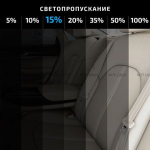 Изображение 4, CWF0515 Пленка тонировочная 15% 0.5х3м Charcoal Original Light MTF