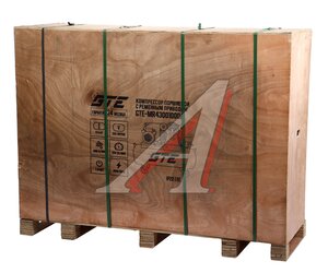 Изображение 6, GTE-MR43001000A Компрессор пневматический 380В 7.5кВт 10атм. 1000л/мин. ресивер-300л поршневой ременной GTE