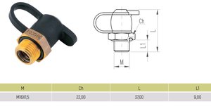 Изображение 1, 27901615 Клапан ЗИЛ, КАМАЗ, МАЗ контрольного вывода SIRIT