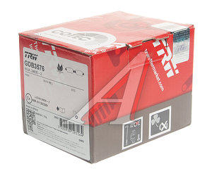Изображение 3, GDB3576 Колодки тормозные HONDA CR-V 3 (07-) задние (4шт.) TRW