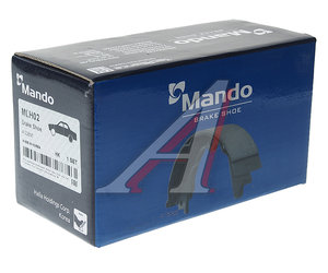 Изображение 3, MLH02 Колодки тормозные HYUNDAI Accent (95-) задние барабанные (4шт.) MANDO