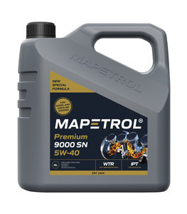 Изображение 1, MAP0035 Масло моторное PREMIUM 9000 SN 5W40 синт.4л MAPETROL