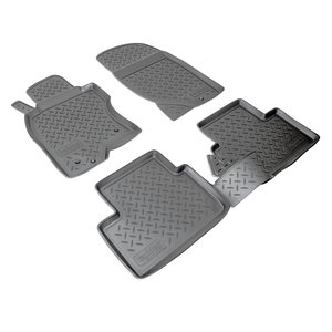 Изображение 1, NPL-PO-33-55 Коврик салона INFINITI G35 (V36) (06-) полиуретан 4шт. NORPLAST