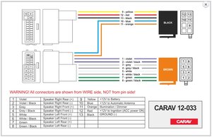 Изображение 3, 12-033 Разъем-переходник CARAV