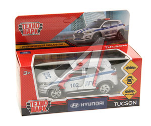 Изображение 1, TUCSON-12POL WH Модель автомобиля HYUNDAI Tucson металлическая ТЕХНОПАРК