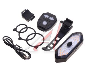 Изображение 1, BZ-2227 Фонарь велосипедный задний USB с аккумулятором