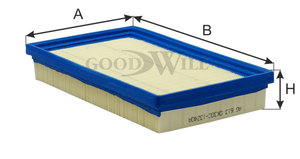 Изображение 3, AG613 Фильтр воздушный KIA Rio (00-) GOODWILL