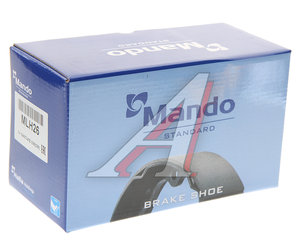 Изображение 3, MLH26 Колодки тормозные HYUNDAI Santa Fe (05-) задние барабанные (4шт.) MANDO