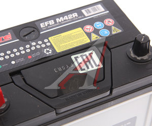 Изображение 2, 6СТ42(1) M42R Аккумулятор SOLITE EFB 42А/ч