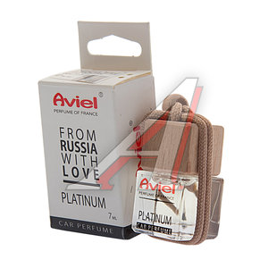 Изображение 1, FRPLATINUM031839 Ароматизатор подвесной жидкостный (Platinum) 7мл Perfume of France AVIEL