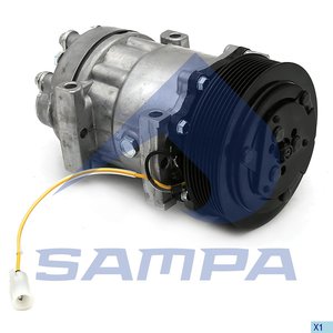 Изображение 2, 035.269 Компрессор VOLVO FH12 (93-) кондиционера SAMPA