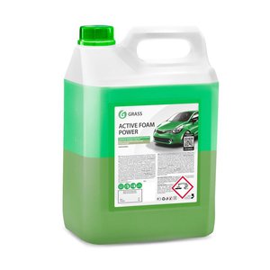 Изображение 1, 113141 Шампунь для грузового авто двухкомпонентный 6кг Active Foam Power GRASS