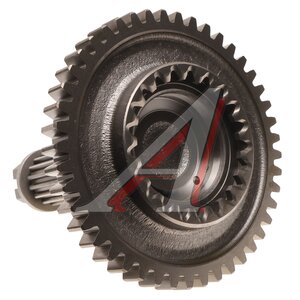 Изображение 3, 50-1701256 Вал КПП МТЗ вторичный с гайкой (А)