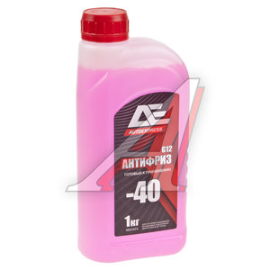 Изображение 1, AE-01073 Антифриз красный -40C 1кг G12 RED AUTOEXPRESS