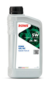 Изображение 1, 30551-0010-99 Масло для мотовилок HIGHTEC Fork Oil SAE 5W 1л ROWE