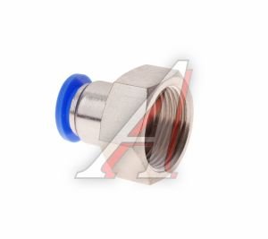 Изображение 3, PCF M22x1.5 d=10 Соединитель трубки ПВХ, полиамид d=10мм (внутренняя резьба) М22х1.5 прямой металлический