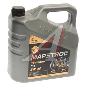 Изображение 1, MAP0042 Масло моторное PREMIUM C3 5W30 синт.4л MAPETROL