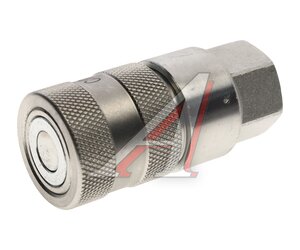 Изображение 2, QKPT-02-02SF БРС муфта 1/4" FLAT FACE CPR ZHHMC
