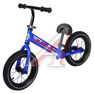 Изображение 2, DJA105B Беговел 12" надувные колеса синий SLIDER
